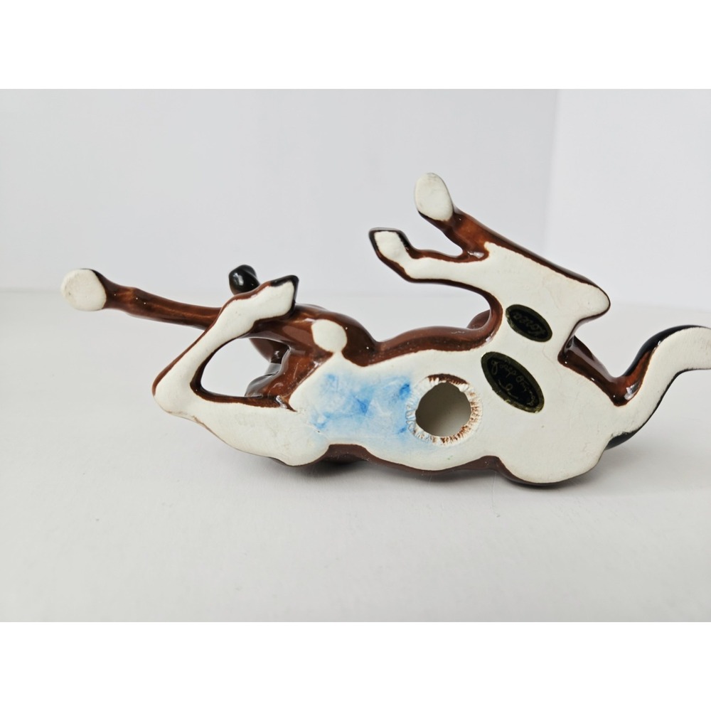Vintage Josef Originals horse figurine lying bay foal colt glossy pony Japan - Picture 4 of 5